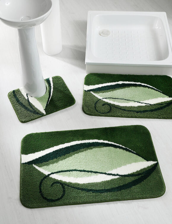 Tapis de bain fantaisie Zilla (eucalyptus)