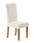 Housse textur&eacute;e bi-extensible sp&eacute;ciale chaise (&eacute;cru)