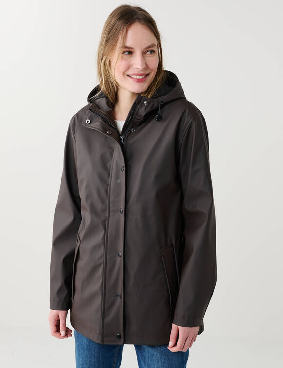 Cir&eacute; imperm&eacute;able en polyester recycl&eacute;(**) (chocolat)