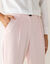 Pantalon 7/8ème fuselé fluide (rose poudré)