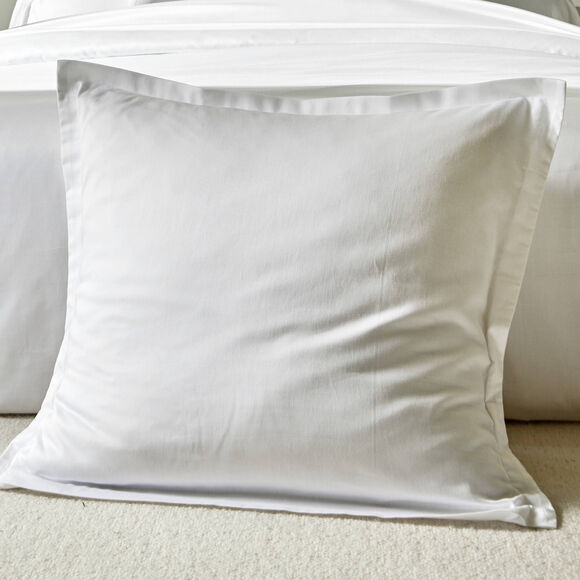 Linge de lit satin uni (blanc)