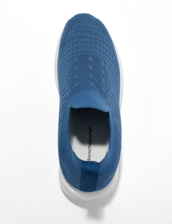 Lichte sneakers in meshtextiel, makkelijk aan te trekken (blauw)