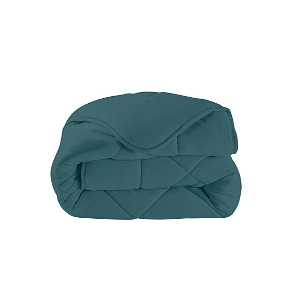 Couette polaire 350 g/m² (bleu pétrole)