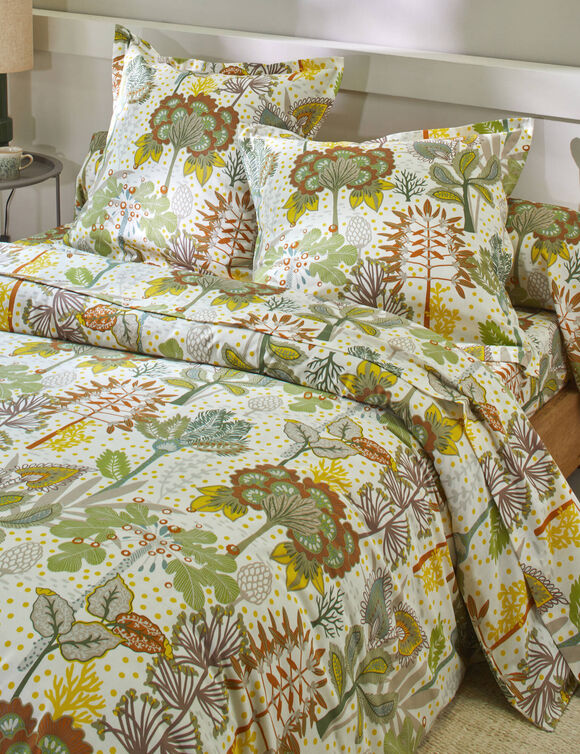 Bedlinnen Laureline in katoen (zandkleur)