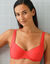 Haut de maillot de bain avec armatures Solaro - forme balconnet (grenadine)