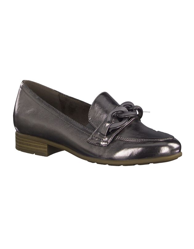 Mocassins talons plat (bronze)