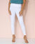 Legging met hoge taille, platte buik (wit)