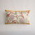 Coussin rectangulaire imprim&eacute; indien (jaune)