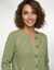 Cardigan boutonn&eacute; maille fantaisie (tilleul)