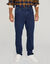 Broek met denimlook en ultrastretch - L28 (dark blue)