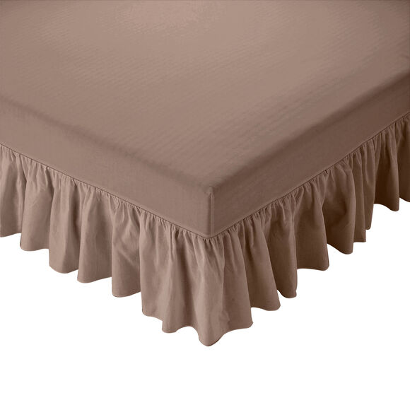 Volledig bedrok met sierrand (taupe)