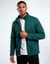 Fleecejas met ritssluiting en pluche voering (groen)