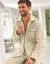 Pyjama imprim&eacute; popeline polycoton  (beige)