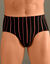 Slip fermés rayés taille haute - lot de 6 (assortis)