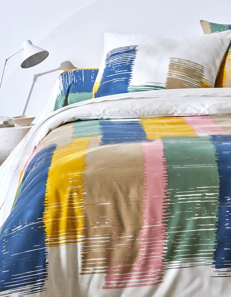 Linge de lit Gouache en coton (blanc)