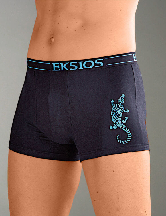 Gesloten fantasieshorty - set van 4 (zwart)