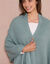Poncho in tricot (kaki)