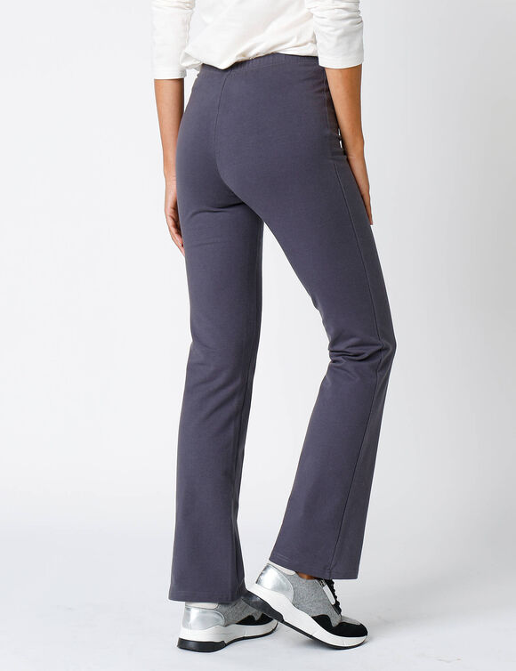 Legging bootcut, molleton chaud (anthracite)