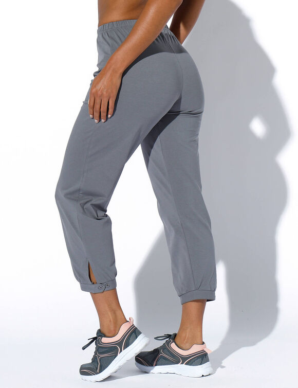 Legging 7/8ème coton biologique(**) (gris)