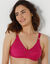 Soutien-gorge coton emboîtant sans armatures - lot de 2 (prune + fuchsia)