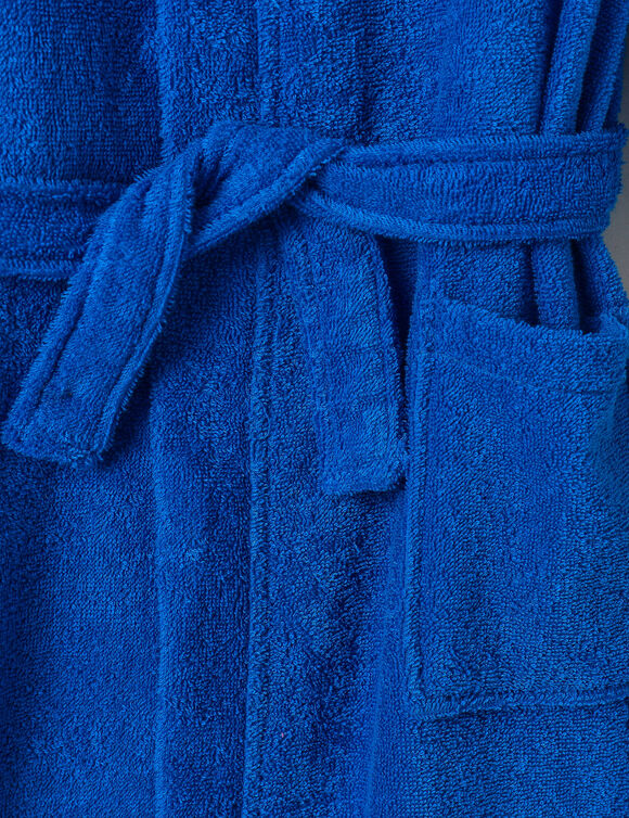 OM&reg;-badjas voor kinderen, te personaliseren (blauw)