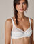 Soutien-gorge forme emboîtante uni Tropea sans armatures - lot de 2 (blanc + poudre)