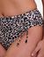 Culotte de bain taille haute Samoa (beige / noir)
