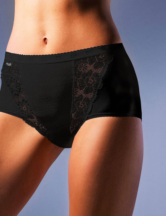 Maxislip Chic, set van 3 kopen + 1 GRATIS (1) (zwart)