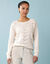 Pull sp&eacute;cial petites, maille perl&eacute;e (&eacute;cru)