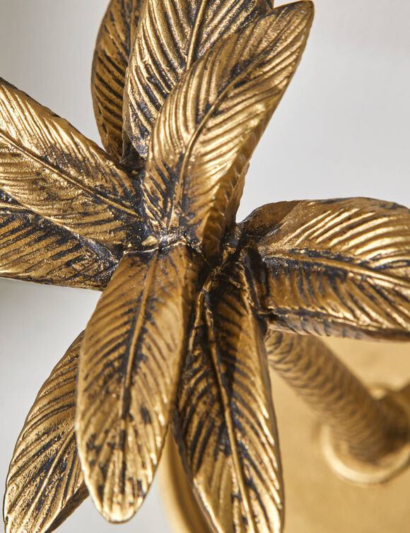 Palmier coloris dor&eacute; (dor&eacute;)