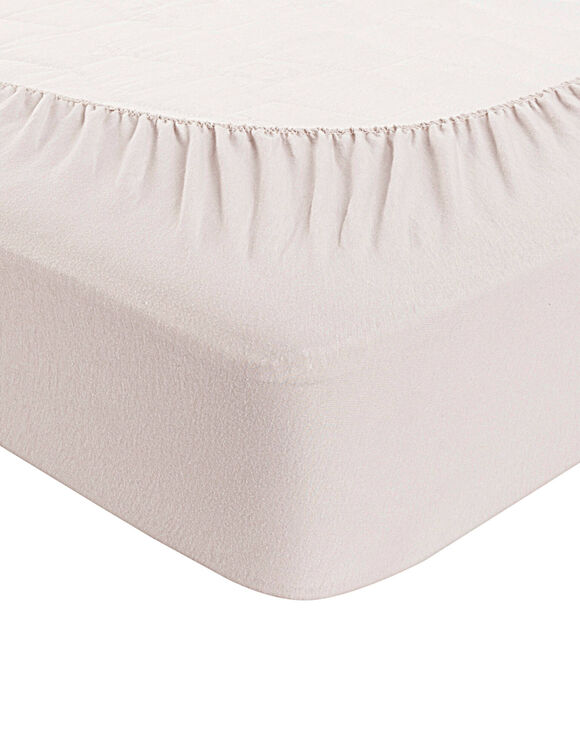 Ondoorlatende matrasbeschermer Tencel® (lichtgrijs)