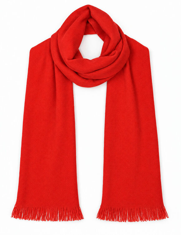 &Eacute;charpe chaude (rouge)