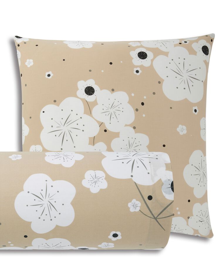 Linge de lit Nagoya - polycoton, beige Linge de lit Nagoya - polycoton, beige, hi-res image number 3
