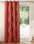 Verduisterend gordijn met slangenprint (terracotta)