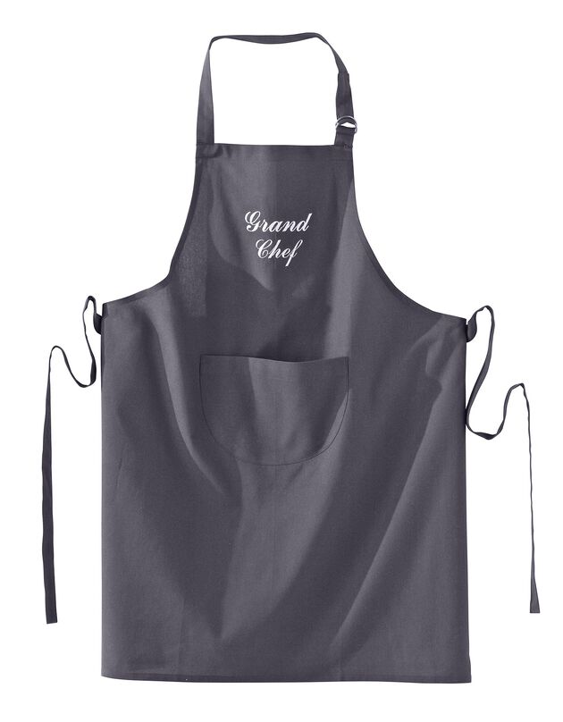Tablier enfant personnalisable (gris)
