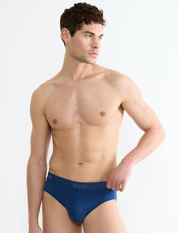 Slip fermé Sloggi® Base - lot de 2 (bleu + gris)