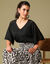 Loose trui in Lurex® tricot (zwart)