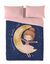 Dekbed in micrrovezel voor kinderen, ballerina, 200 g/m2 (marineblauw)