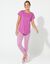 T-shirt met korte mouwen (violine)
