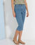 Corsaire fuselé, denim stretch  (bleached)
