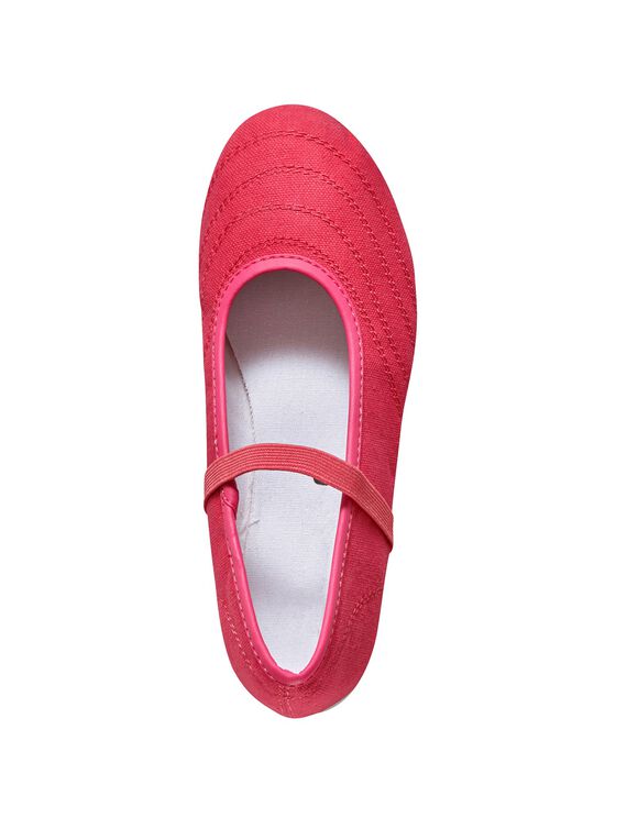Elastische ballerina's (fuchsia)