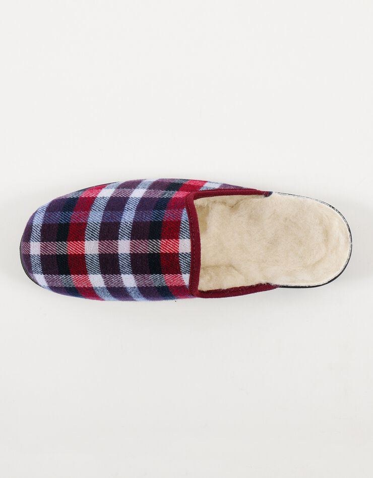 Mules homme fourrées - jusqu'au 47, bordeaux Mules homme fourrées - jusqu'au 47, bordeaux, hi-res image number 2