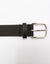 Ceinture en croûte de cuir tannage végétal (noir)