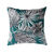 Housse de coussin imprimé tropical - lot de 2 (vert)