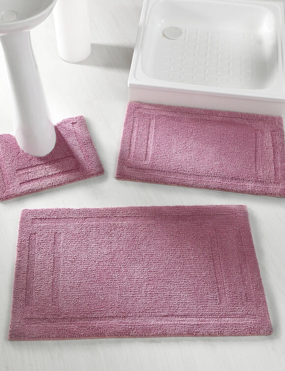 Tapis de bain qualité hôtelière 2100 g/m² (lilas)