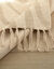Tapis imprimé Evald pur coton (naturel)