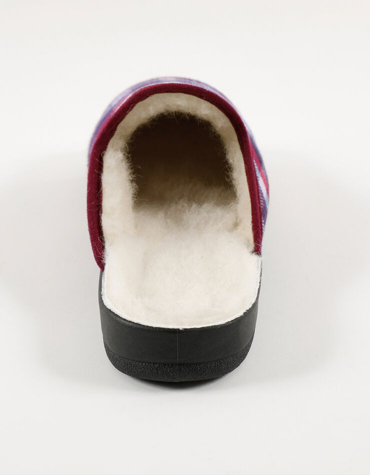 Mules homme fourrées - jusqu'au 47, bordeaux Mules homme fourrées - jusqu'au 47, bordeaux, hi-res image number 4