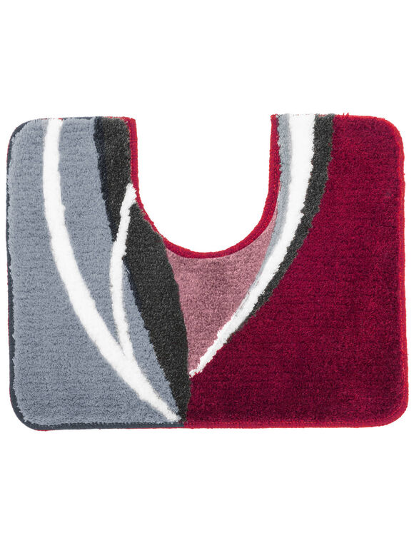 Tapis de bain fantaisie Zilla (prune)