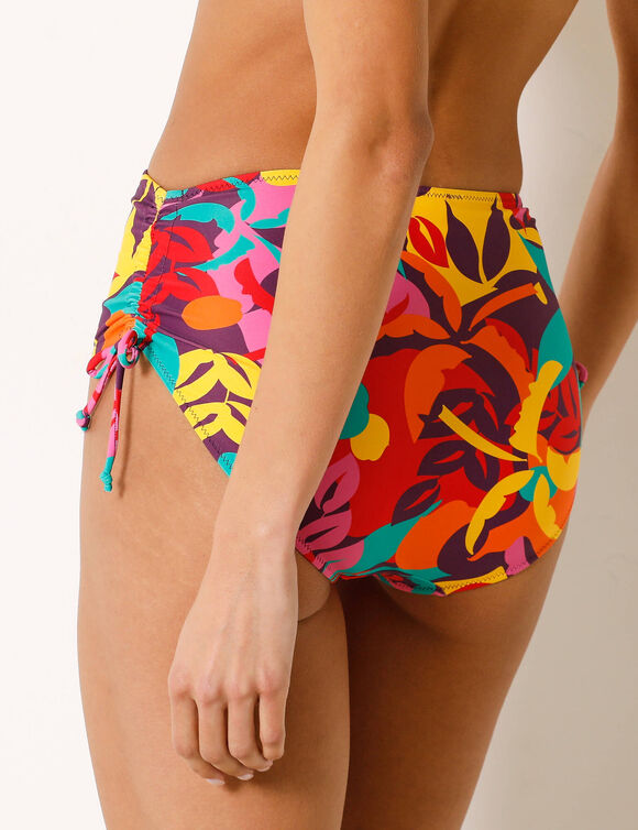 Bas de maillot de bain taille haute imprim&eacute; Cayetana (veelkleurig)