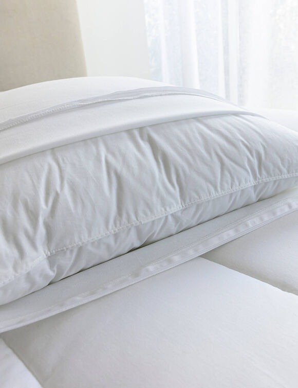 Taie pour oreiller spécial cervicales (blanc)